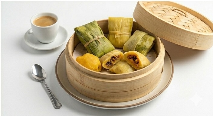 Tamal y bocados